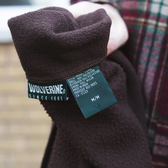 Vintage Wolverine Fleece Jacket - Picture 7 of 7